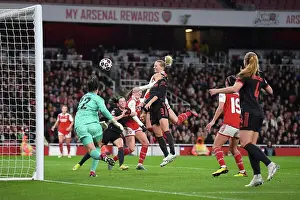 Arsenal Women V Bayern Munich Frauen 2022-23 Prints: Arsenal Women vs. FC Bayern Munich: Stina Blackstenius Scores in UEFA Champions League Quarter-Final