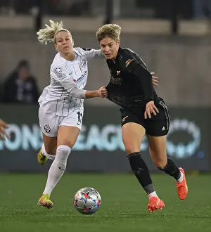 FC Zurich Frauen V Arsenal Women 2022-23 Prints: Arsenal Women vs. FC Zurich: A Battle in the UEFA Champions League