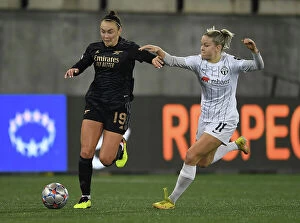 Images Dated 21st December 2022: Arsenal Women vs. FC Zurich: Clash in the UEFA Champions League