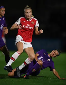 Arsenal Women V Fiorentina Women 2019-20 Prints: Arsenal Women vs Fiorentina Women: A Battle in the UEFA Women's Champions League