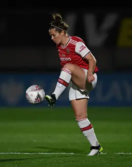 Arsenal Women V Fiorentina Women 2019-20 Prints: Arsenal Women vs Fiorentina Women: Battle in the UEFA Women's Champions League at Meadow Park