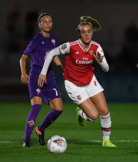Arsenal Women V Fiorentina Women 2019-20 Prints: Arsenal Women vs Fiorentina Women: UEFA Champions League Showdown at Meadow Park