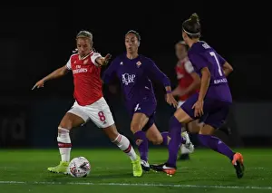 Arsenal Women V Fiorentina Women 2019-20 Prints: Arsenal Women vs. Fiorentina Women: A UEFA Women's Champions League Battle at Meadow Park