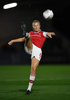 Arsenal Women V Fiorentina Women 2019-20 Prints: Arsenal Women vs Fiorentina Women: A UEFA Women's Champions League Battle at Meadow Park