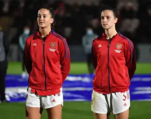 Arsenal Women V HB Koge 2021-22 Prints: Arsenal Women vs HB Koge: Battle in UEFA Women's Champions League Group C
