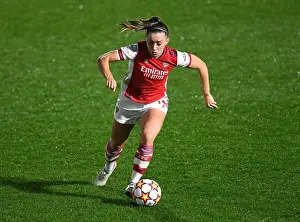Arsenal Women V HB Koge 2021-22 Prints: Arsenal Women vs HB Koge: Showdown in UEFA Women's Champions League at Meadow Park