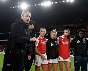Arsenal Women V Juventus Women 2022-23 Prints: Arsenal Women vs Juventus: Eidevall's Team Battles in UEFA Champions League Group C
