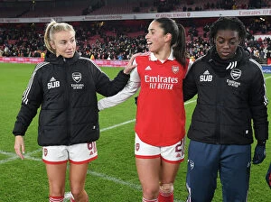 Images Dated 7th December 2022: Arsenal Women vs Juventus Women: Battle at Emirates Stadium - UEFA Women's Champions League Group