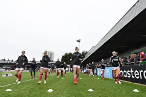 Arsenal Women V Leeds United Women - FA Cup 2023 Prints: Arsenal Women vs Leeds United Women: FA Cup Fourth Round Showdown at Meadow Park