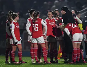 Arsenal Women V Liverpool Women 2022-23 Prints: Arsenal Women vs Liverpool: Jonas Eidevall Leads at Meadow Park