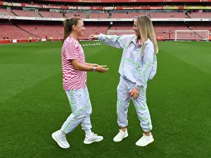Arsenal Women vs Liverpool: Pre-Match Inspection at Emirates Stadium