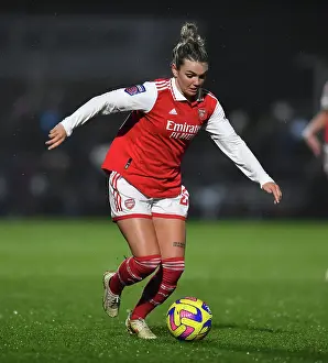 Arsenal Women V Liverpool Women 2022-23 Prints: Arsenal Women vs Liverpool Women: FA Women's Super League Clash (2022-23) - Battle at Meadow Park