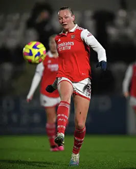 Arsenal Women V Liverpool Women 2022-23 Prints: Arsenal Women vs Liverpool Women: Frida Maanum in Action - FA Women's Super League Clash (2022-23)