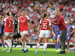 Arsenal Women V Liverpool Women 2023-24 Prints: Arsenal Women vs Liverpool Women: Jonas Eidevall Guides Arsenal at Emirates Stadium (2023-24)