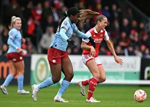 Arsenal Women V Manchester City Women 2022-23 Prints: Arsenal Women vs Manchester City: FA Women's Super League Showdown at Meadow Park - A Battle of Titans
