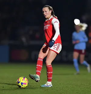 Arsenal Women V Manchester City Women - Conti Cup 2022-23 Prints: Arsenal Women vs Manchester City: FA WSL Cup Semi-Final Showdown