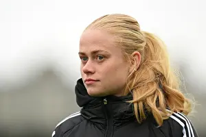 Arsenal Women V Manchester City Women 2022-23 Prints: Arsenal Women vs Manchester City: Pre-Match Pitch Inspection at Meadow Park (2022-23)