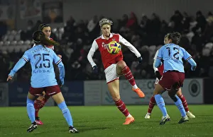 Arsenal Women V Manchester City Women - Conti Cup 2022-23 Prints: Arsenal Women vs Manchester City Women: FA WSL Cup Semi-Final Clash