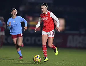 Arsenal Women V Manchester City Women - Conti Cup 2022-23 Prints: Arsenal Women vs Manchester City Women: FA WSL Cup Semi-Final Clash