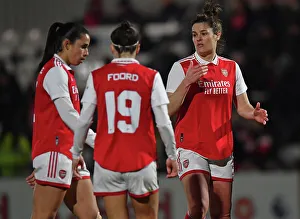 Arsenal Women V Manchester City Women - Conti Cup 2022-23 Prints: Arsenal Women vs Manchester City Women: FA WSL Cup Semi-Final Clash