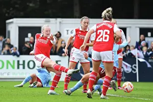 Arsenal Women V Manchester City Women 2022-23 Prints: Arsenal Women vs Manchester City Women: Frida Maanum Scores the Opener in FA WSL Clash