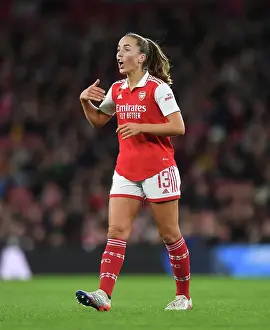 Arsenal Women V Manchester United Women 2022-23 Prints: Arsenal Women vs Manchester United: Barclays WSL Clash at Emirates Stadium (2022-23)