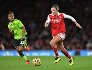 Arsenal Women V Manchester United Women 2022-23 Prints: Arsenal Women vs Manchester United: Barclays WSL Clash at Emirates Stadium (2022-23)