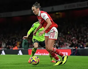 Arsenal Women V Manchester United Women 2022-23 Prints: Arsenal Women vs Manchester United: Barclays WSL Showdown at Emirates Stadium (2022-23)
