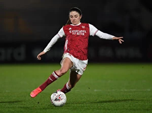 Images Dated 19th March 2021: Arsenal Women vs Manchester United Women: Empty Meadow Park (March 19, 2021)