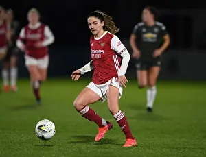 Arsenal Women vs Manchester United Women: FA WSL Match at Empty Meadow Park (2020-21)