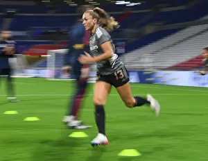 Olympic Lyonnais V Arsenal Women 2022-23 Prints: Arsenal Women vs. Olympique Lyonnais: A Champions League Showdown in Lyon