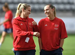 Arsenal Women V Paris FC 2023-24 Prints: Arsenal Women vs Paris FC: A Champions League Showdown in Linkoping, Sweden