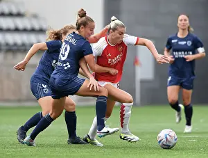 Arsenal Women V Paris FC 2023-24 Prints: Arsenal Women vs Paris FC: UEFA Champions League Clash in Sweden (2023-24)
