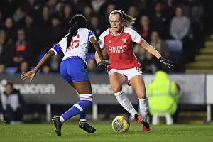 Reading Women V Arsenal Women - Conti Cup 2023-24 Prints: Arsenal Women vs. Reading: FA Women's Continental Tyres League Cup Showdown