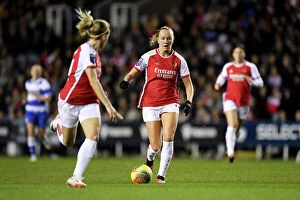 Images Dated 24th January 2024: Arsenal Women vs. Reading: FA WSL Cup Showdown at Reading's Select Car Leasing Stadium