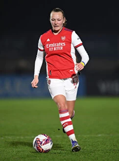 Arsenal Women v Reading Women 2021-22 Collection: Arsenal Women vs Reading Women: Frida Maanum in Action during the 2021-22 Barclays FA Womens Super