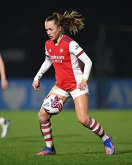 Arsenal Women V Reading Women 2021-22 Prints: Arsenal Women vs Reading Women: Lia Walti in Action during the 2021-22 Barclays FA WSL Match