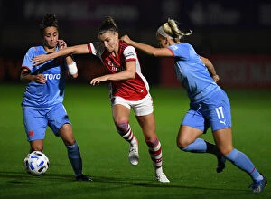 Images Dated 31st August 2021: Arsenal Women vs Slavia Prague: A Battle in the UEFA Women's Champions League