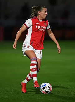 Images Dated 31st August 2021: Arsenal Women vs Slavia Prague: Showdown in the UEFA Women's Champions League at Meadow Park