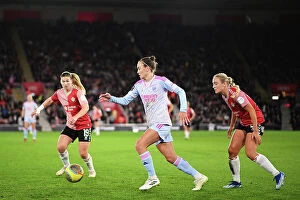 Images Dated 24th November 2023: Arsenal Women vs Southampton Women: Conti Cup Clash at St. Mary's Stadium