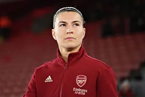 Southampton Women V Arsenal Women - Conti Cup 2023-24 Prints: Arsenal Women vs Southampton Women - Conti Cup Clash at St. Mary's Stadium