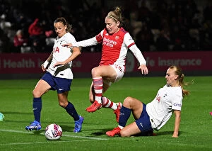 Images Dated 29th September 2021: Arsenal Women vs. Tottenham Hotspur Women: A Tight FA Cup Quarterfinal Battle