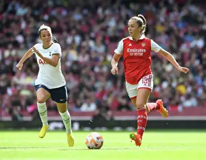 Arsenal Women V Tottenham Hotspur Women 2022-23 Prints: Arsenal Women vs. Tottenham Hotspur Women: Barclays WSL Clash at Emirates Stadium (2022-23)
