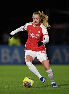 Arsenal Women V Tottenham Hotspur Women - Conti Cup 2023-24 Prints: Arsenal Women vs. Tottenham Hotspur Women: Conti Cup Clash at Meadow Park