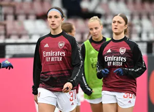 Arsenal Women V Tottenham Hotspur Women - FA Cup 2020-21 Prints: Arsenal Women vs. Tottenham Hotspur Women: FA Cup Clash at Meadow Park