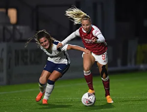 Arsenal Women V Tottenham Hotspur Women - FA Cup 2020-21 Prints: Arsenal Women vs. Tottenham Hotspur Women: FA Cup Clash at Meadow Park