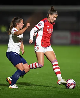 Arsenal Women V Tottenham Hotspur Women - FA Cup 2021-22 Prints: Arsenal Women vs. Tottenham Hotspur Women: FA Cup Quarterfinal Clash