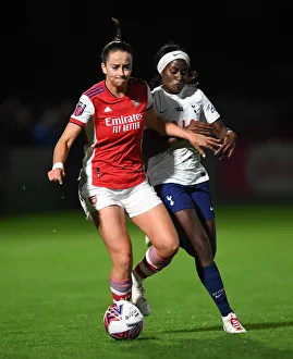 Arsenal Women V Tottenham Hotspur Women - FA Cup 2021-22 Prints: Arsenal Women vs. Tottenham Hotspur Women: FA Cup Quarterfinal Showdown