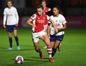 Arsenal Women V Tottenham Hotspur Women - FA Cup 2021-22 Prints: Arsenal Women vs. Tottenham Hotspur Women: FA Cup Quarterfinals Clash