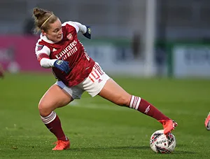 Arsenal Women V Tottenham Hotspur Women - FA Cup 2020-21 Prints: Arsenal Women vs. Tottenham Hotspur Women: FA Cup Showdown at Meadow Park